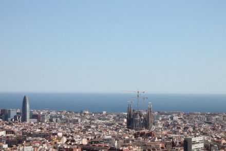 Barcelona Sehenswürdigkeiten von oben