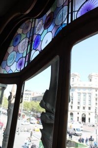 Casa Batllo Blick Passeig de Gràcia