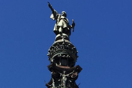 Kolumbus-Denkmal Monument a Colom Kolumbus Statue von Rafael Atche