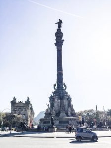 Kolumbus-Denkmal (Monument a Colom) Verkehr