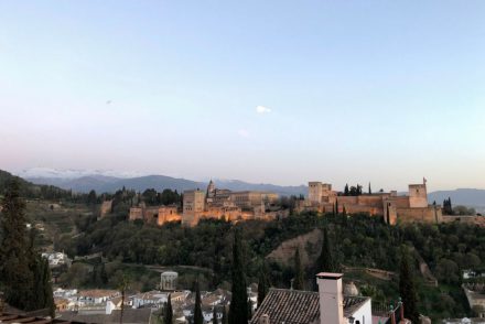Alhambra Sierra Nevada Ausblick Granada