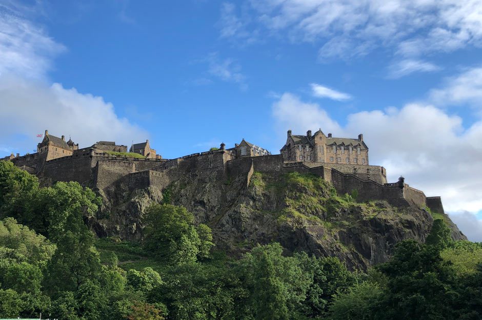 Edinburgh Castle Blogbeitrag
