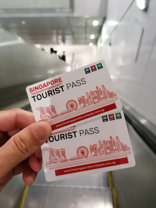 Singapore Tourist Pass Karten
