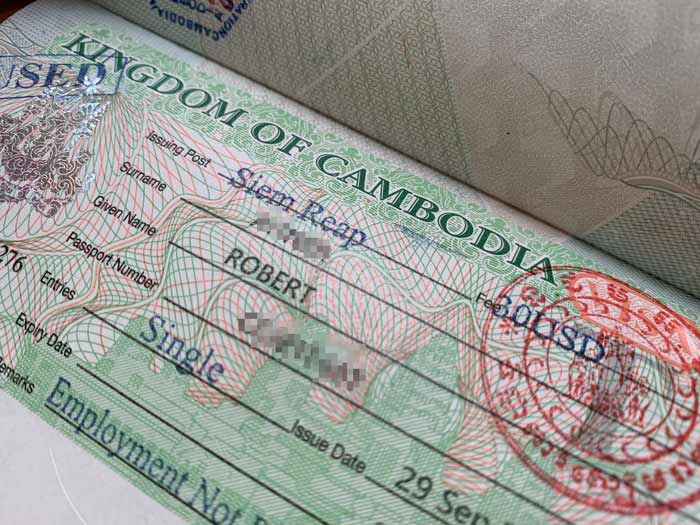 Kambodscha Visum