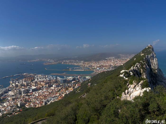 Gibraltar Meerenge Rock of Gibraltar