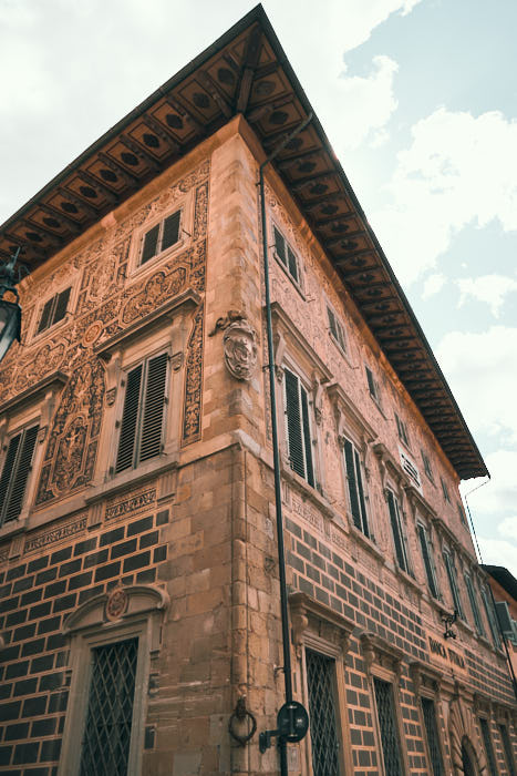 Fassade Altstadt Arezzo