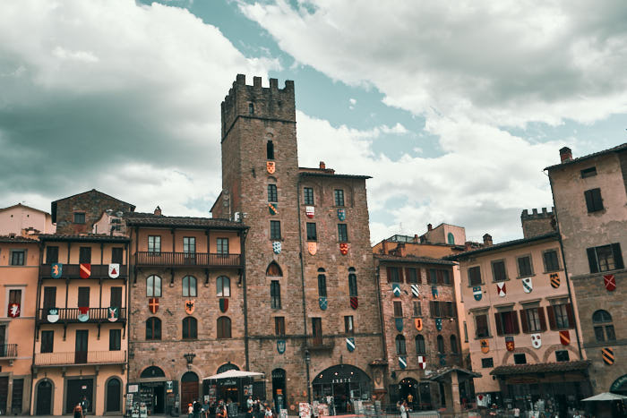 Piazza Grande Arezzo Impression