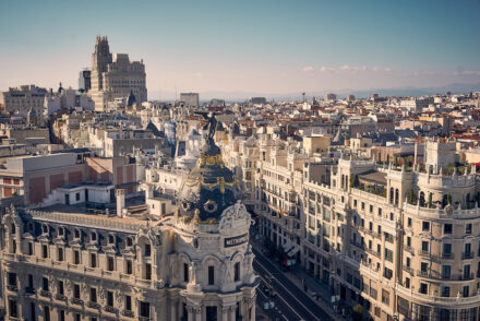 Aussichtspunkte Madrid von oben