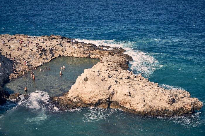 Grottone Meerwasserschwimmbecken Polignano a Mare