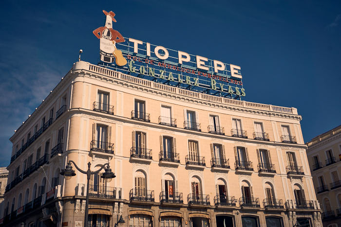 Puerta del Sol Madrid Impression