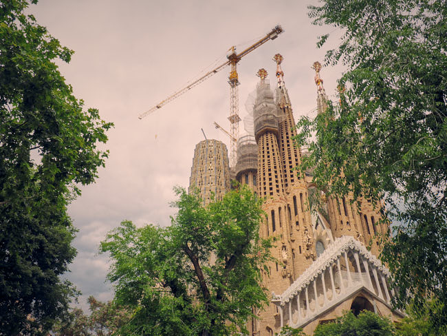 Barcelona Sehenswürdigkeiten Sagrada Familia