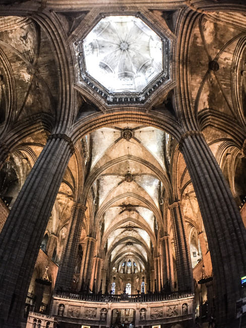 Kathedrale Barcelona innen