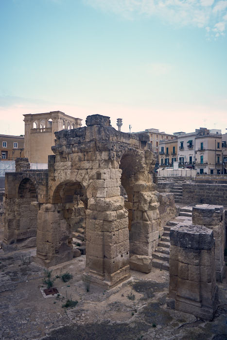 Anfiteatro Romano Lecce Ruine
