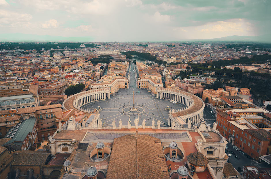 Aussichtspunkte Rom von oben
