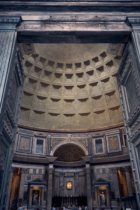 Pantheon Eingang
