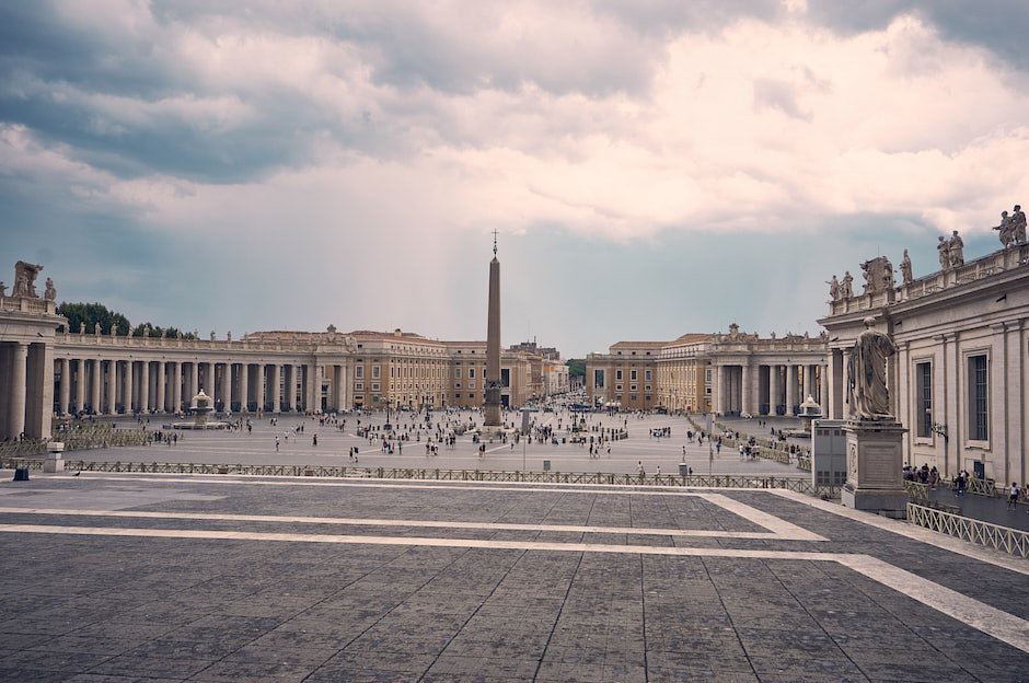 Petersplatz Rom Vatikan Überblick