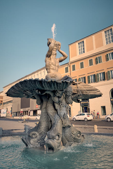 Tritonenbrunnen Piazza Barberini