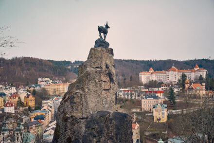 Karlovy Vary Sehenswürdigkeiten Hirschensprung