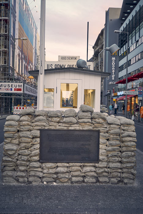 Holzbaracke Checkpoint Charlie