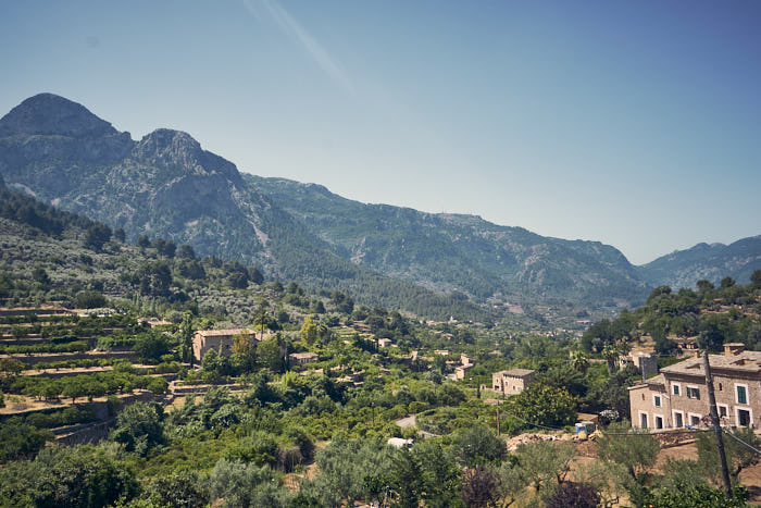 Tramuntana Gebirge Fornalutx Mallorca
