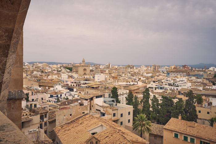 Über den Dächern von Palma Blick Kathedrale