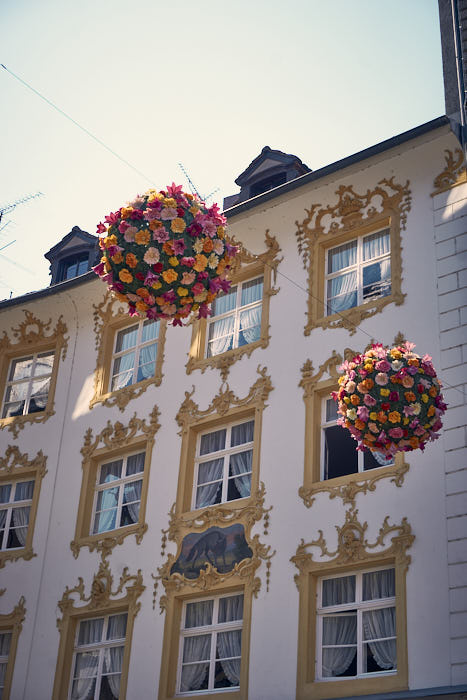 Blumenschmuck Konstanz Altstadt