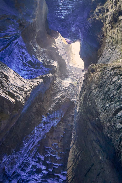 Grotte Varone Wasserfall