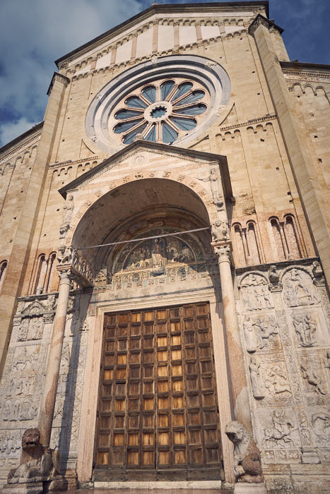 San Zeno Maggiore Haupteingang