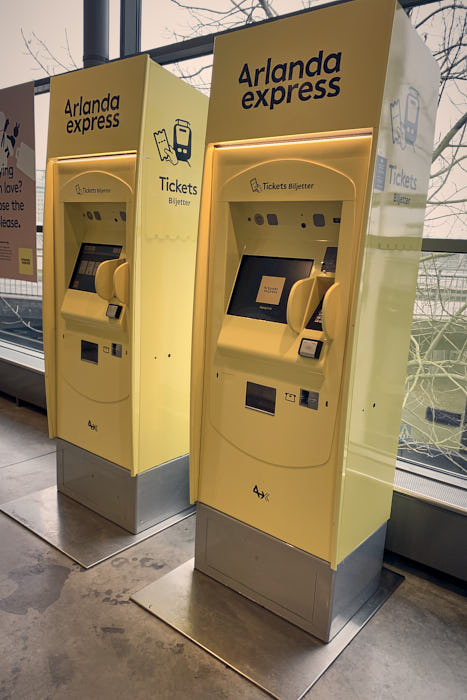 Arlanda Express Ticketautomat