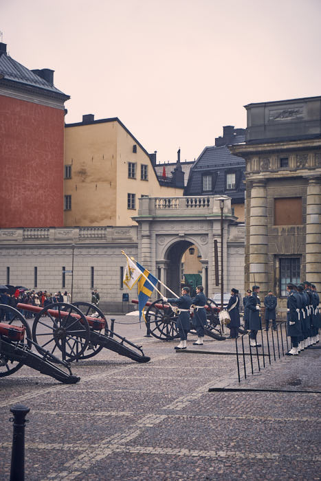 Wachablösung Stockholm Schloss