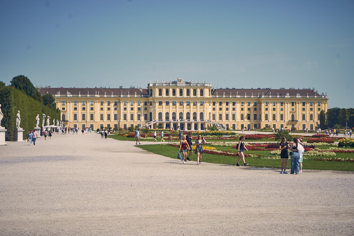 Ansicht Schloss Schönbrunn