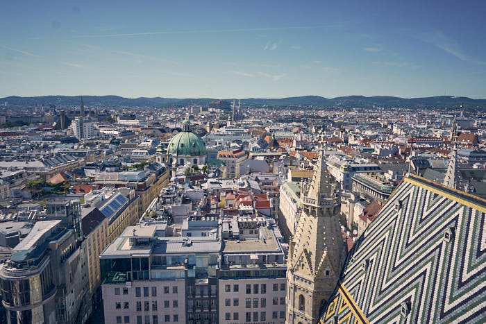 Aussicht Südturm Stephansdom Wien