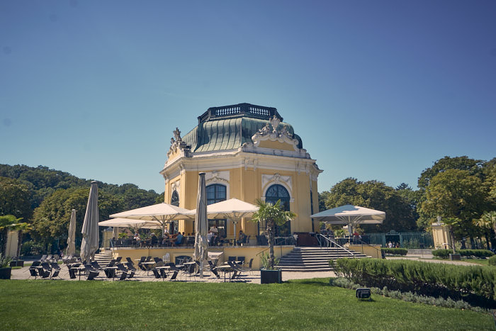Historischer Pavillon Tiergarten Schönbrunn