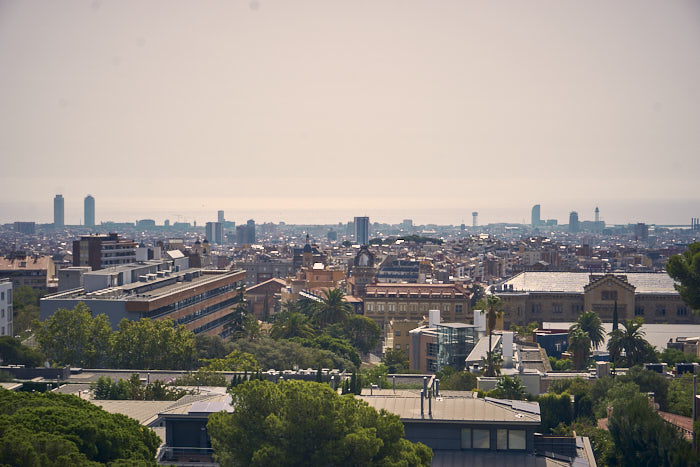 Barcelona Aussicht Bellesguard