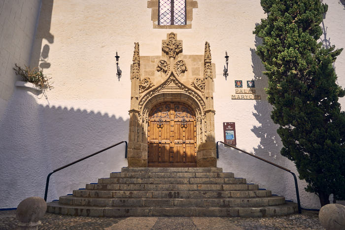 Palau de Maricel Sitges Eingang