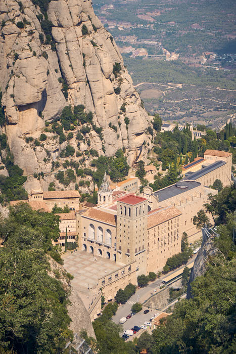 Ausblick Montserrat Sant Joan