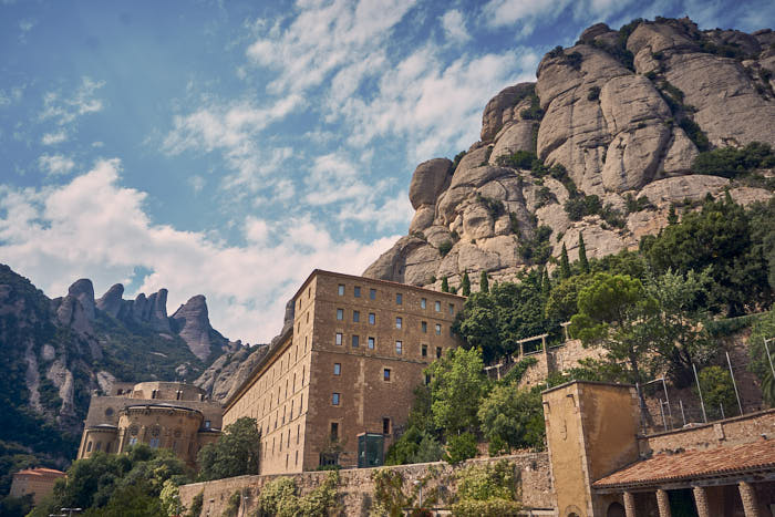 Kloster Montserrat Landschaft