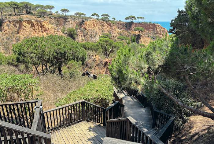 Treppen Strandzugang Praia da Falesia