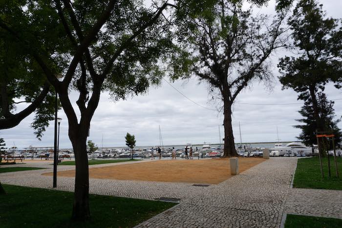 Olhão Hafenpromenade