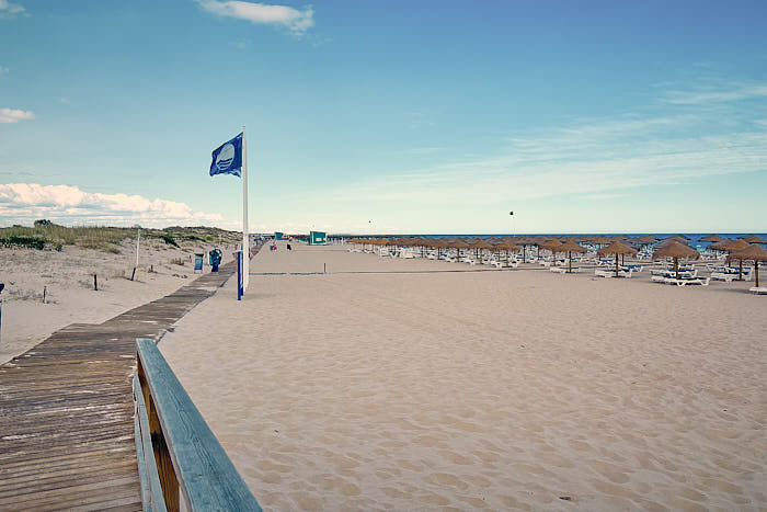 Praia da Manta Rota Strand Liegen