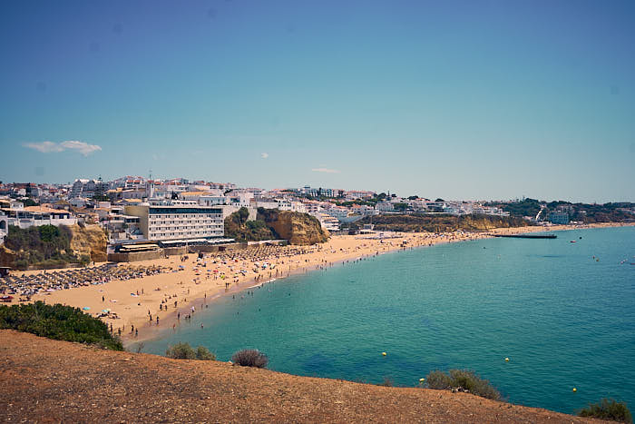 Ausblick Albufeira Aussichtsplattform
