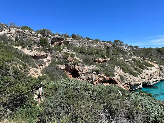 Calo des Moro Umgebung Felsen